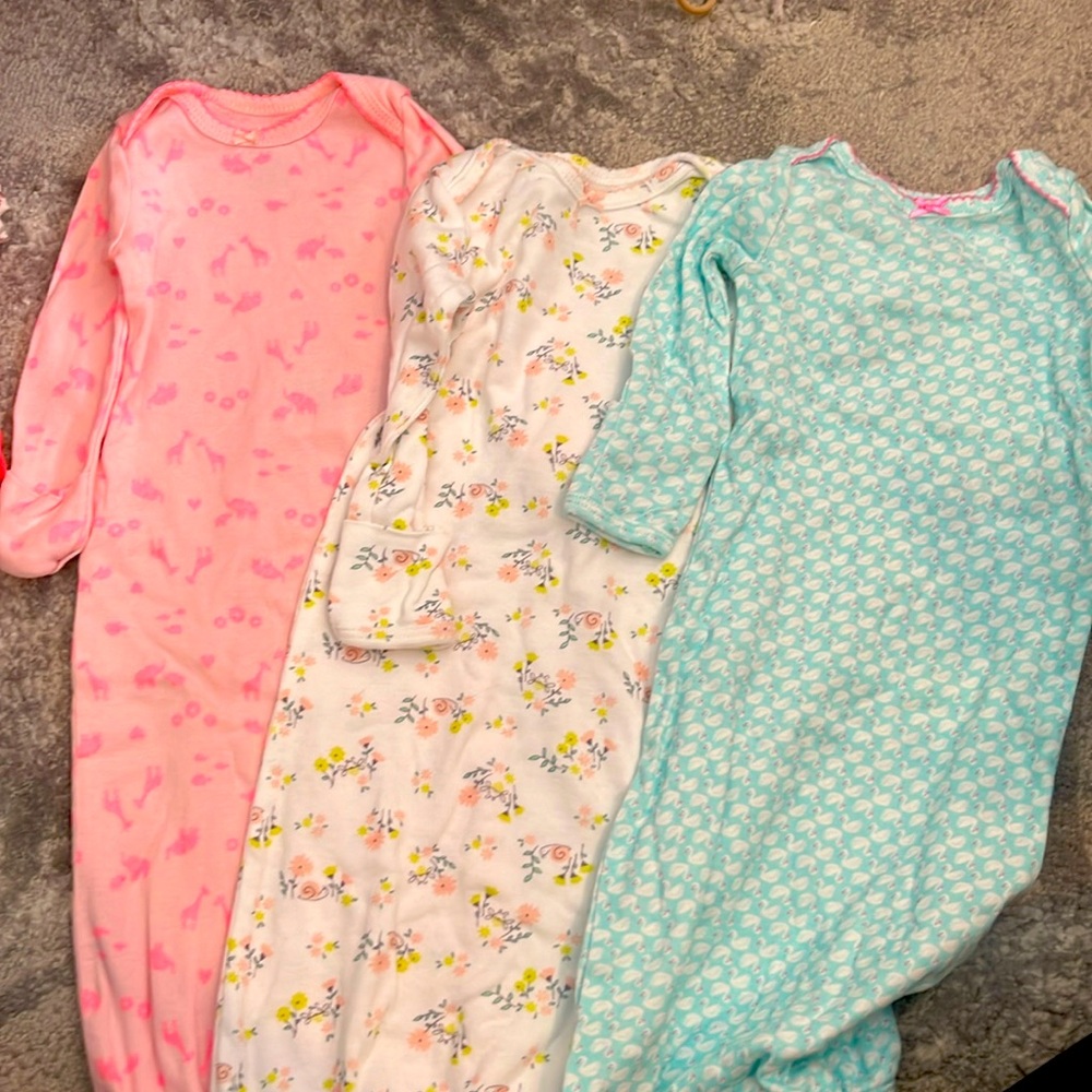 3 pack nightgown